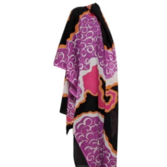 Womens Sarong Pareo Cotton Wrap HandPainted Batik Wrapskirt Beachwear -NEW - Picture 4 of 5